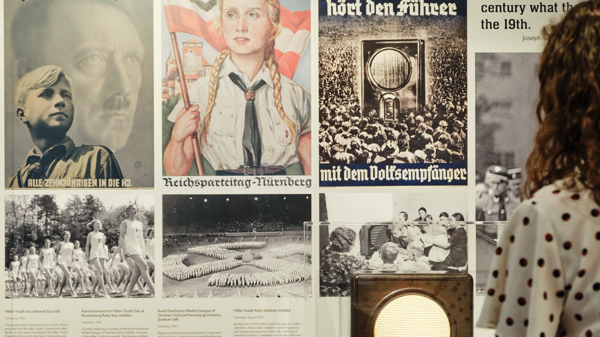 Visitors are able to explore the process of dehumanisation in the lead up to the Final Solution, and the use of propaganda as a powerful tool to propel the Nazi agenda. 