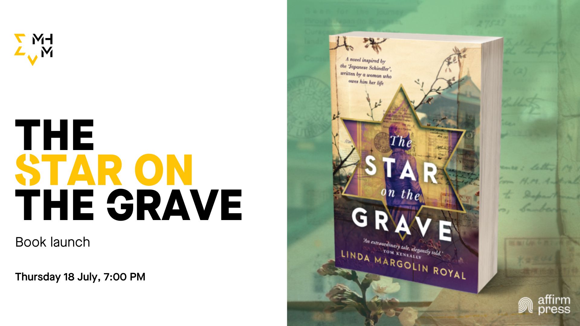 The Star on the Grave Book launch - Melbourne Holocaust Museum