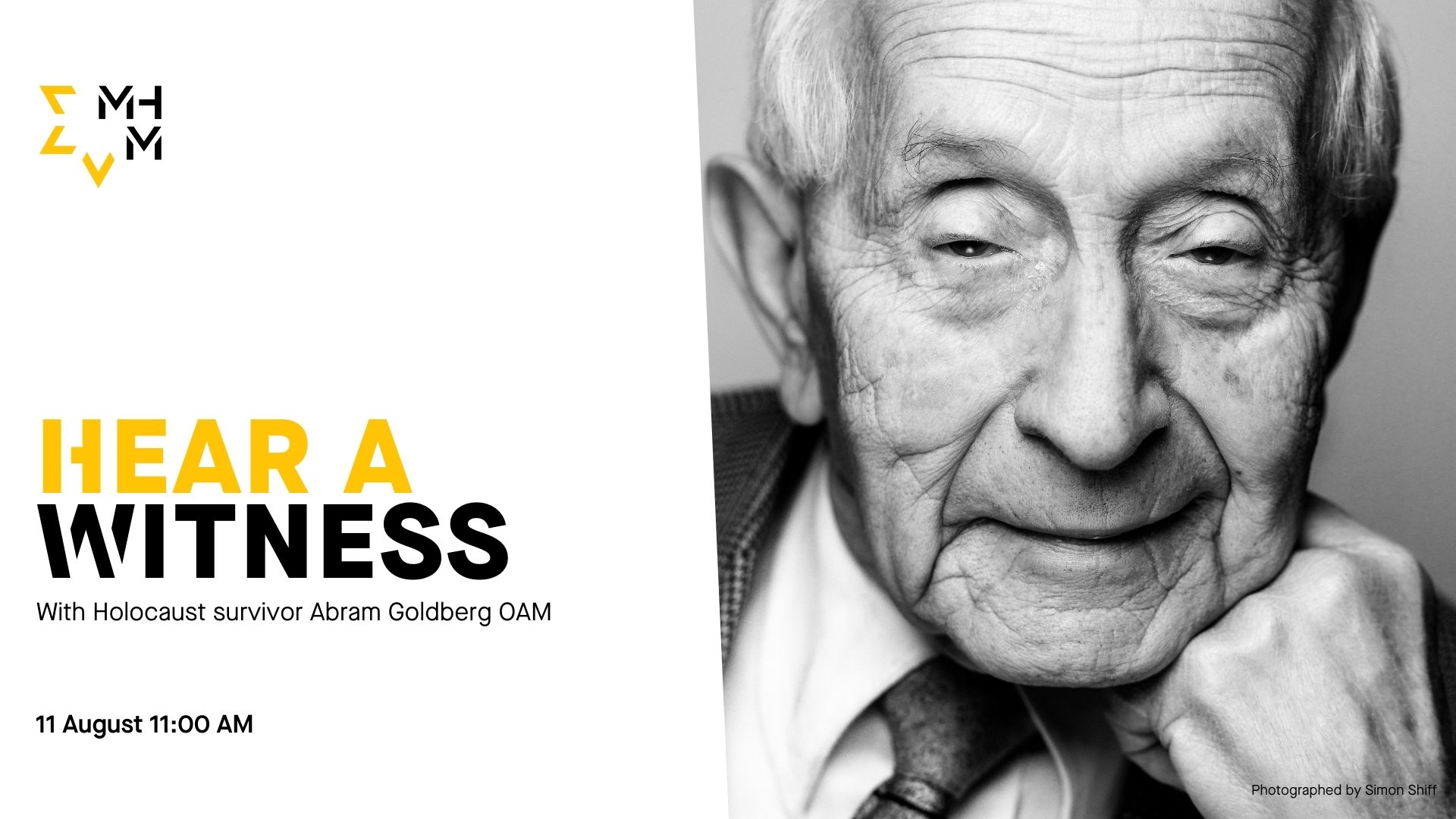 Hear a Witness: Abram Goldberg OAM - Melbourne Holocaust Museum